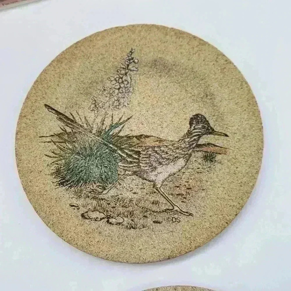 THIRSTYSTONE Sandstone Coasters Three Birds and One Horse - Picture 7 of 13